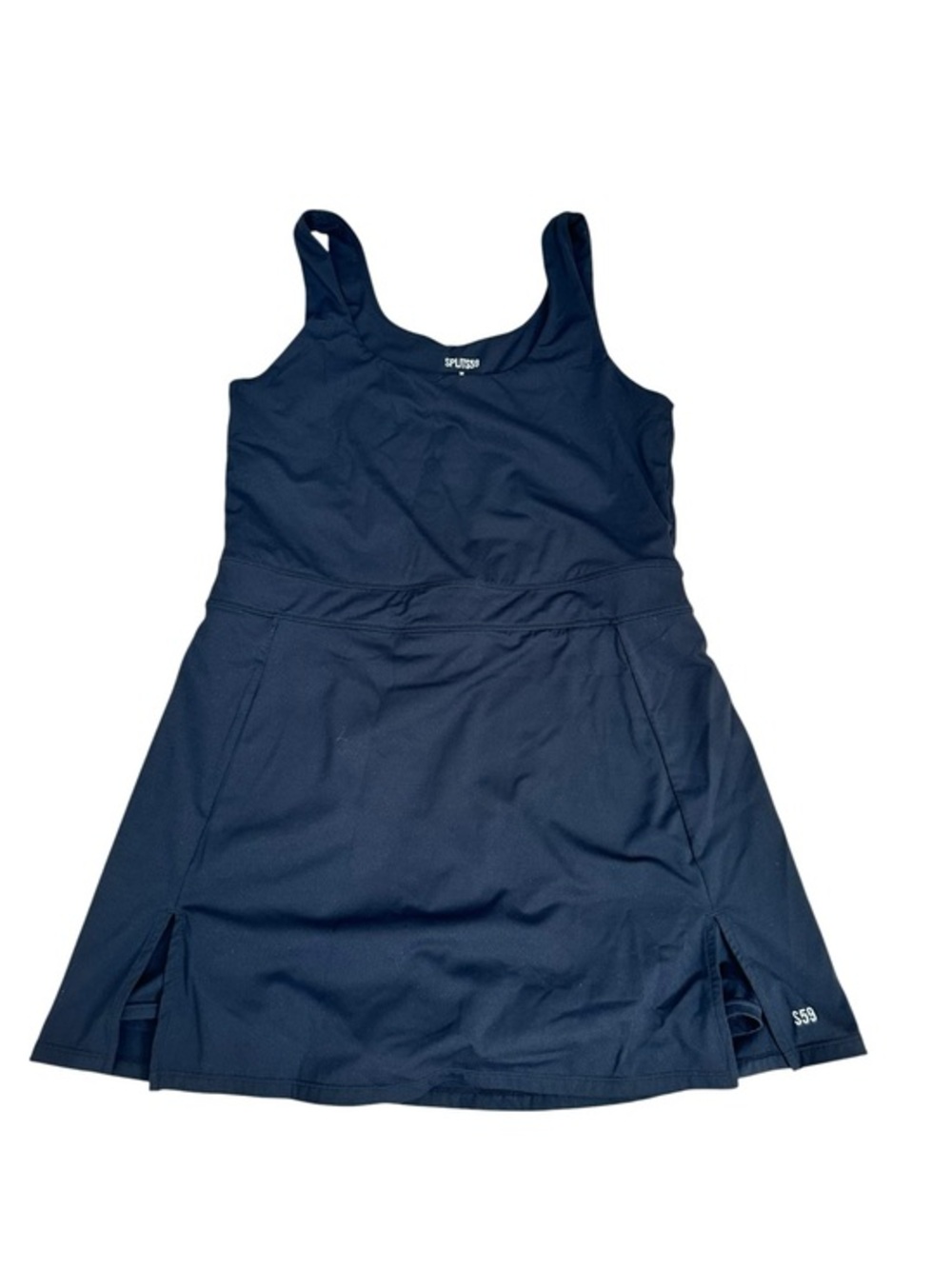 Splits59 black Performance Tennis Dress